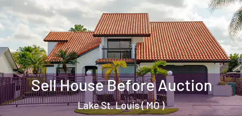  Sell House Before Auction Lake St. Louis ( MO )