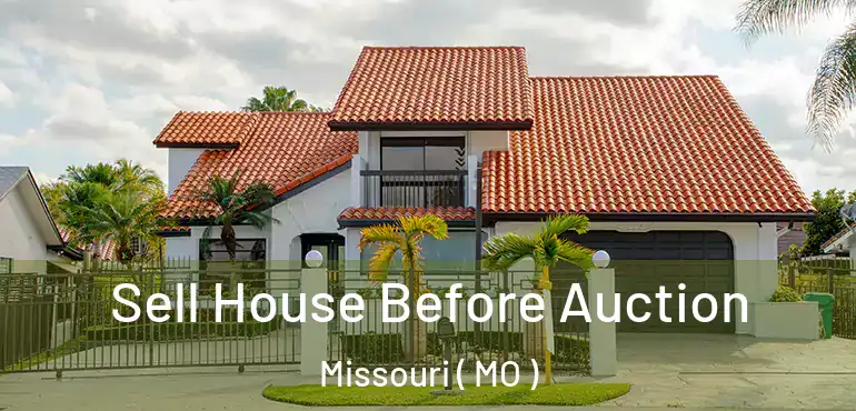  Sell House Before Auction Missouri ( MO )