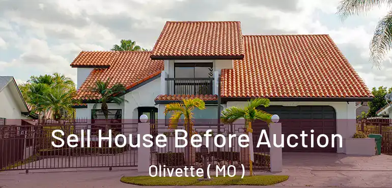  Sell House Before Auction Olivette ( MO )