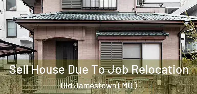  Sell House Due To Job Relocation Old Jamestown ( MO )