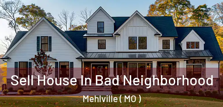 Sell House In Bad Neighborhood Mehlville ( MO )