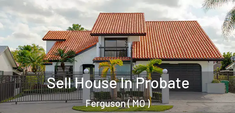  Sell House In Probate Ferguson ( MO )