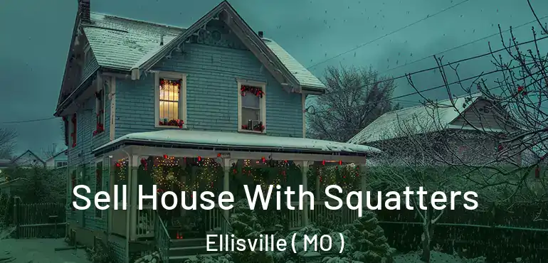  Sell House With Squatters Ellisville ( MO )