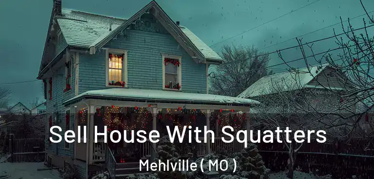  Sell House With Squatters Mehlville ( MO )