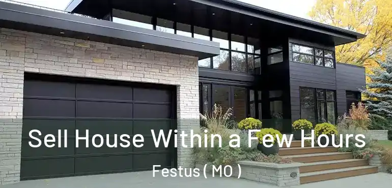  Sell House Within a Few Hours Festus ( MO )
