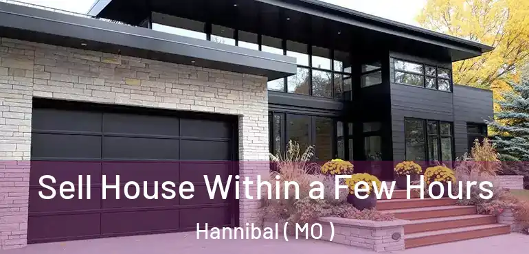  Sell House Within a Few Hours Hannibal ( MO )