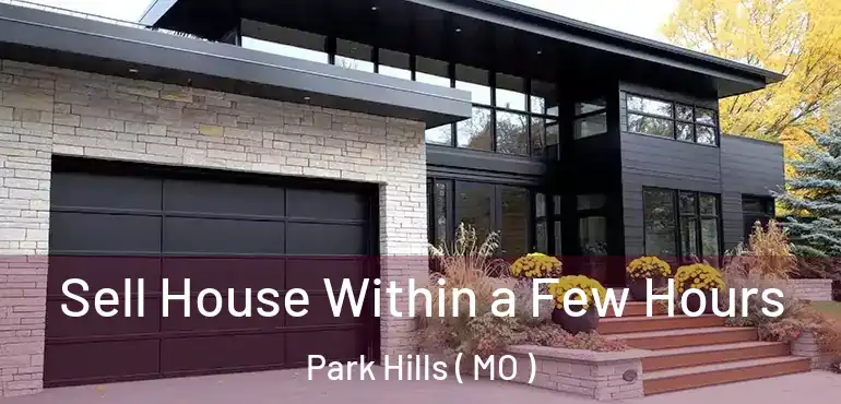 Sell House Within a Few Hours Park Hills ( MO )