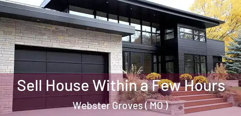  Sell House Within a Few Hours Webster Groves ( MO )