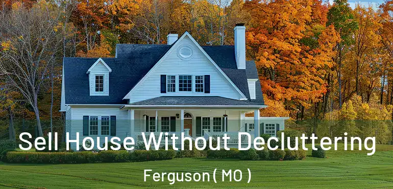  Sell House Without Decluttering Ferguson ( MO )