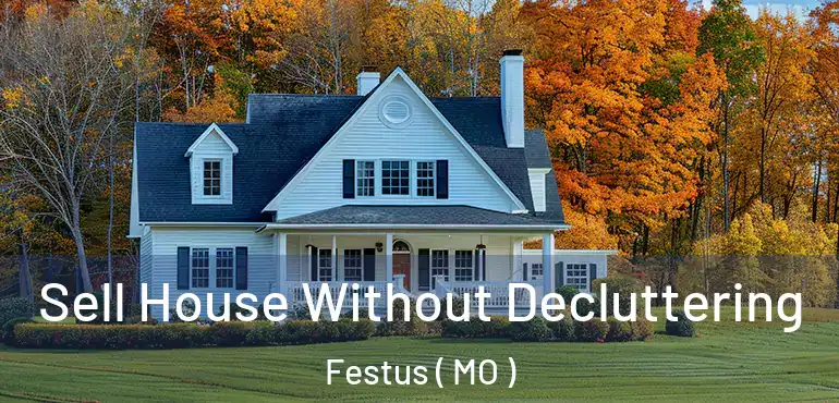  Sell House Without Decluttering Festus ( MO )