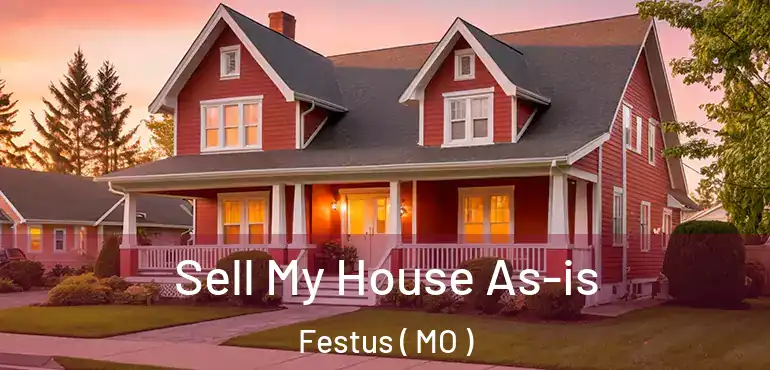  Sell My House As-is Festus ( MO )
