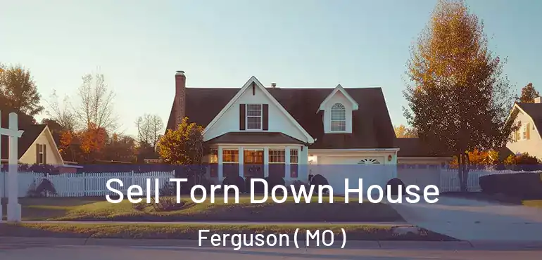  Sell Torn Down House Ferguson ( MO )