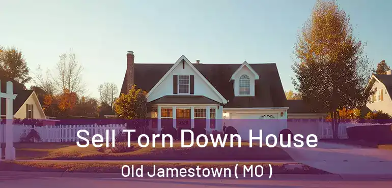  Sell Torn Down House Old Jamestown ( MO )