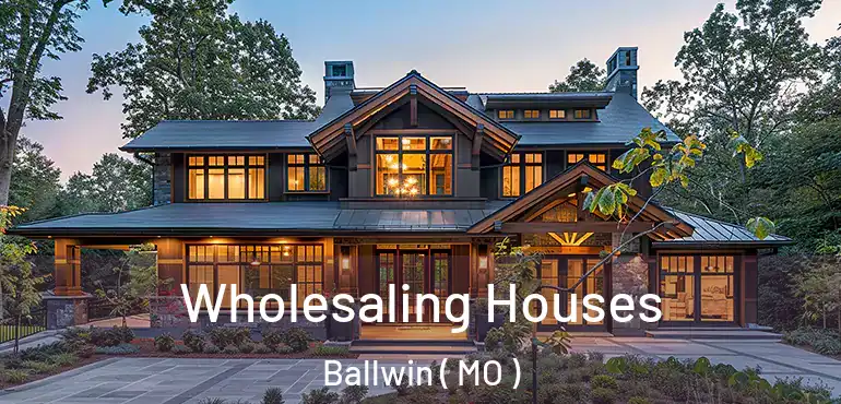  Wholesaling Houses Ballwin ( MO )