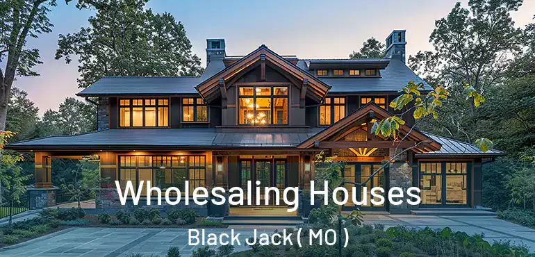  Wholesaling Houses Black Jack ( MO )