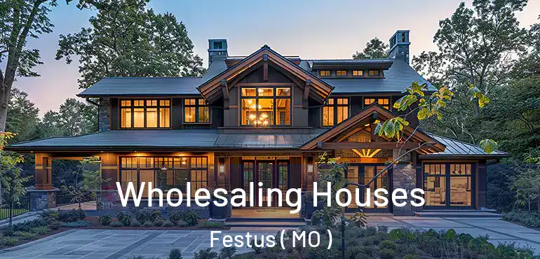  Wholesaling Houses Festus ( MO )