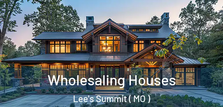  Wholesaling Houses Lee's Summit ( MO )