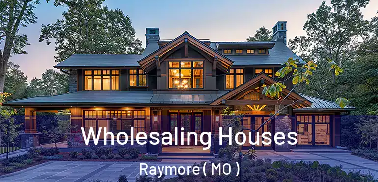  Wholesaling Houses Raymore ( MO )