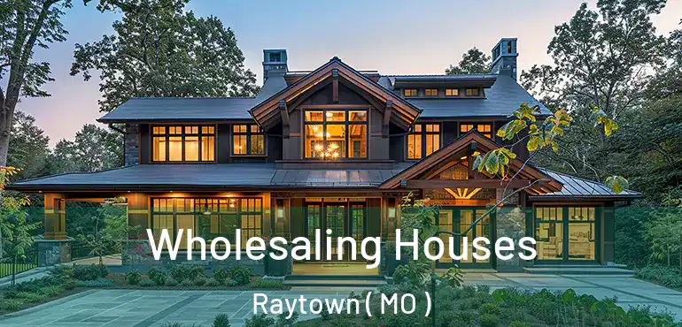  Wholesaling Houses Raytown ( MO )