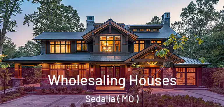  Wholesaling Houses Sedalia ( MO )