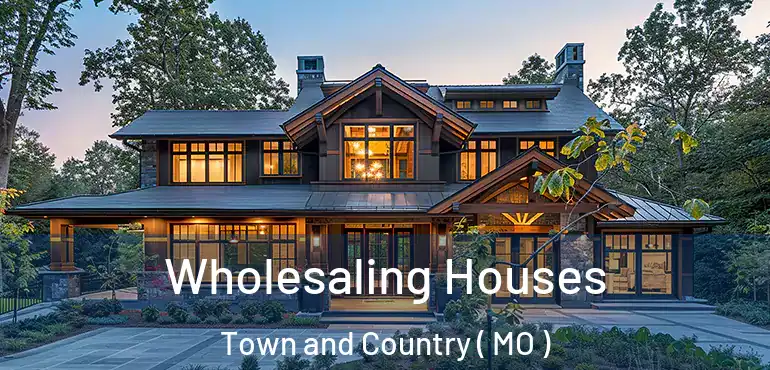  Wholesaling Houses Town and Country ( MO )